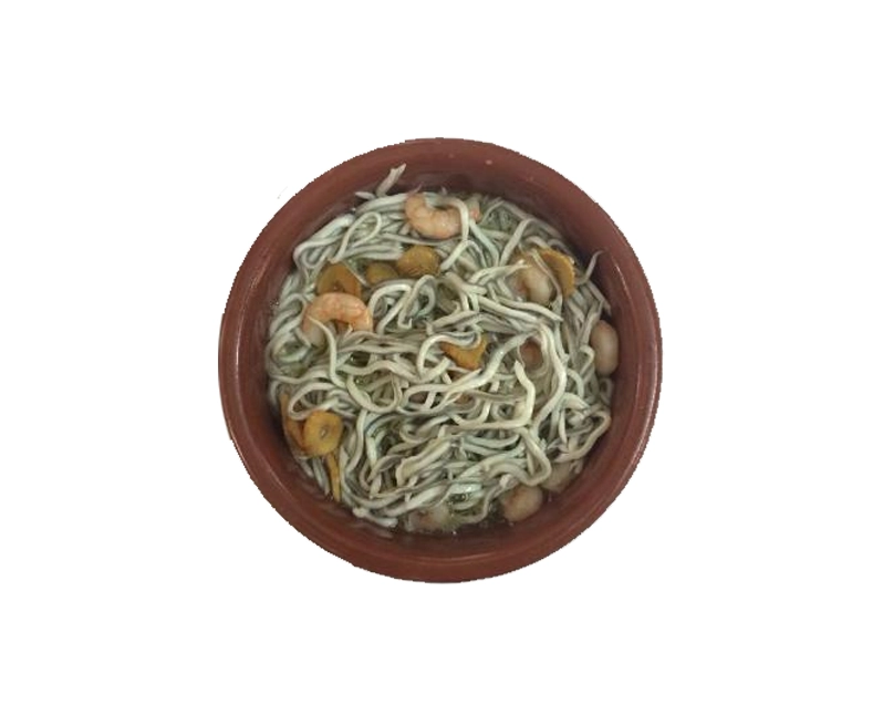 CAZUELA GULAS CON GAMBAS
