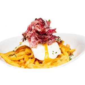 HUEVOS ROTOS CON JAMON IBERICO