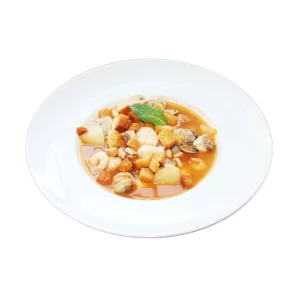 SOPA DE MARISCO CON ARROZ