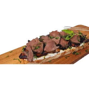 TOSTA VENADO EN SALSA