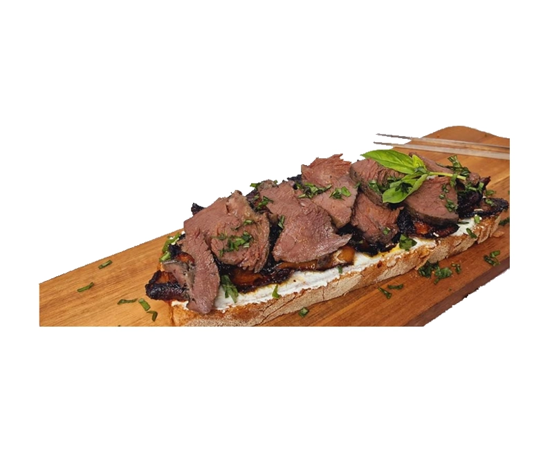 TOSTA VENADO EN SALSA