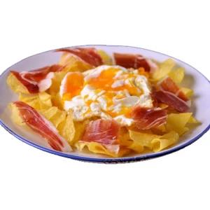 HUEVOS ROTOS CON JAMON IBERICO