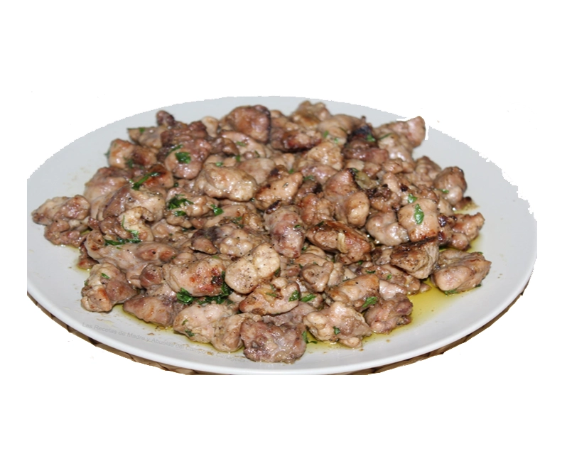 MOLLEJAS CORDERO LECHAL RIAZA